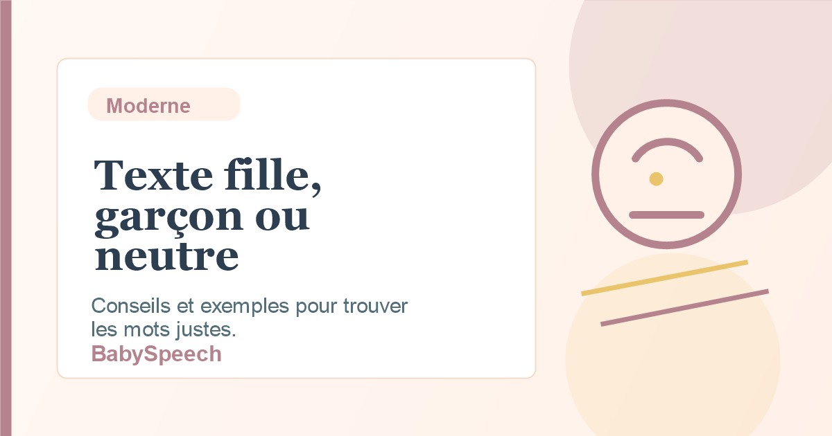 Texte baby shower fille ou garçon : rester juste et naturel